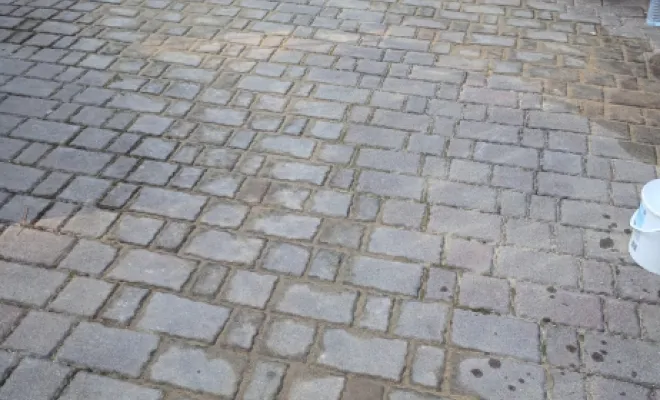 Remplacement de pavés